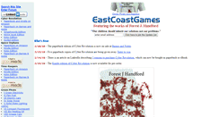 Desktop Screenshot of eastcoastgames.com