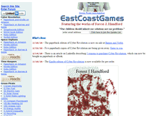 Tablet Screenshot of eastcoastgames.com